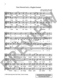 Stille Nacht / Vom Himmel hoch von Alfred Koerppen 