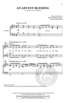An Advent Blessing von Jon Paige (Download) 