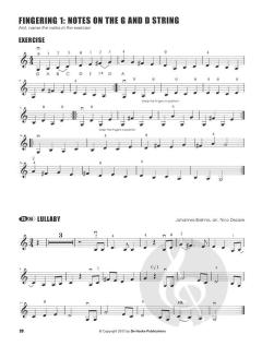 Violin Position 1 von Nico Dezaire 
