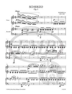 Scherzo op. 1 von Leo Weiner 