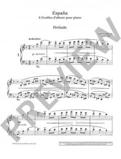 España / Deux Danses espagnoles von Isaac Albéniz 