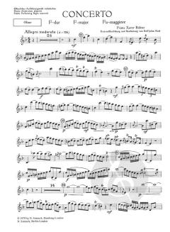 Konzert F-Dur von Franz Xaver Richter 