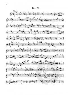 6 leichte Duos op. 8 von Ignaz Pleyel 