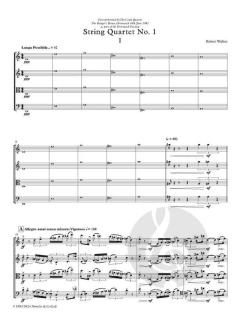 String Quartet No. 1 von Rober Walker (Download) 