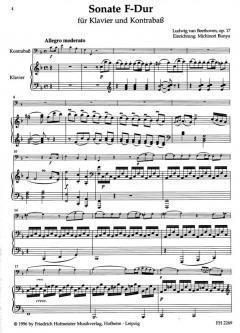 Sonate F-Dur von Ludwig van Beethoven 