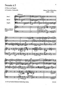 Sonata a 3 (Johann David Heinichen) 