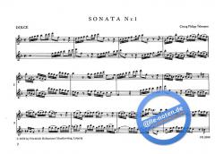 6 Duette Band 1 (Georg Philipp Telemann) 