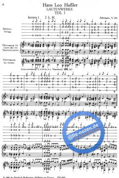 Lautenwerke, 1615, Teil 2 Band 32 von Hans Hässler 