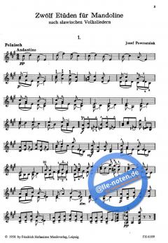 12 Etüden von Josef Powrozniak 