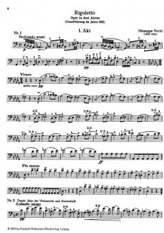 Orchesterstudie von Giuseppe Verdi 