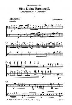 Eine kleine Bassmussik von Johannes Reiche 