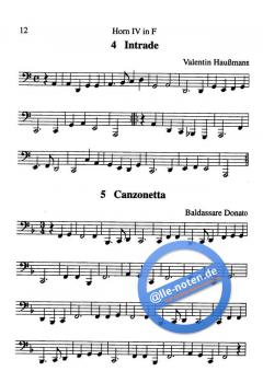 Waldhornquartette Band 2 für 4 Waldhörner bei alle-noten.de