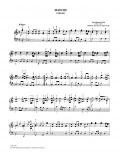 Pieces pour Clavecin von Jean Baptiste Lully 