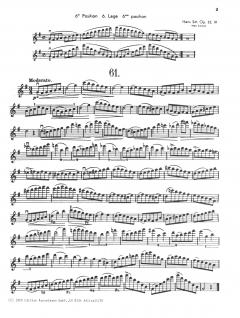 100 Etüden op. 32 Heft 4 von Hans Sitt 