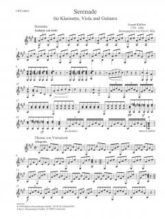 Serenade für Klarinette, Viola und Gitarre (Joseph Küffner) 