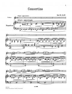 Concertino d-Moll op. 65 von Hans Sitt 