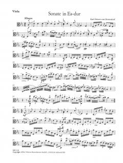 Sonate in Es-dur für Viola und Kontrabass im Alle Noten Shop kaufen