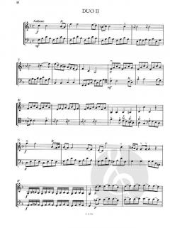 Duette für Violine und Violoncello op. 14 Heft 1 von Felice Giardini 