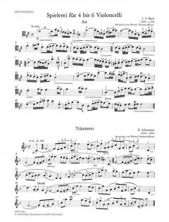 Spielereien 1 für 4-6 Violoncelli Heft 1 von Werner Thomas-Mifune im Alle Noten Shop kaufen