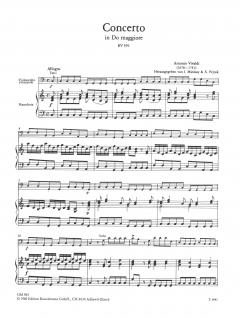 Konzert C-dur für Violoncello RV 399 von Antonio Vivaldi im Alle Noten Shop kaufen