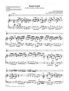 Concerto in d-Moll von Johann Sebastian Bach 