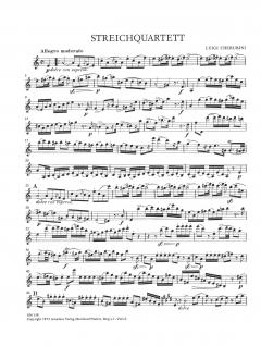 Streichquartett Nr. 6 a-moll von Luigi Cherubini im Alle Noten Shop kaufen
