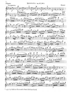 Quintett op. 67/3 Es-Dur (Franz Danzi) 