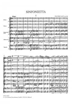 Sinfonietta op.188 für 10 Bläser (Joachim Raff) 