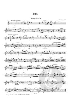 Polzelli, A., Trio op. 4 f. Klarinette, Viola u. Violoncello 