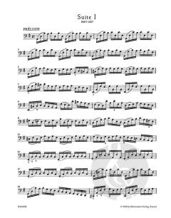 6 Suiten BWV 1007-1012 von Johann Sebastian Bach für Violoncello solo im Alle Noten Shop kaufen