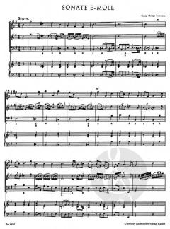 12 methodische Sonaten Heft 2 von Georg Philipp Telemann (Download) 