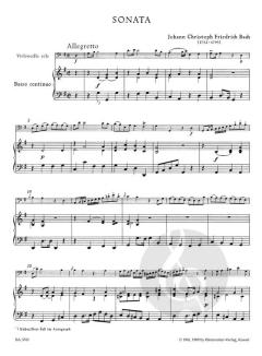 Sonate G-Dur von Johann Christoph Friedrich Bach (Download) 