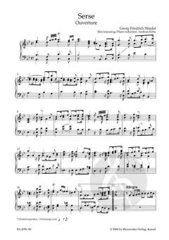 Serse - Xerxes von Georg Friedrich Händel 