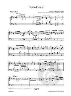 Giulio Cesare in Egitto HWV 17 von Georg Friedrich Händel 