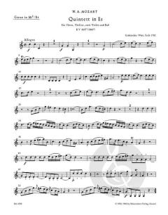 Quintett KV 407(386c) von Wolfgang Amadeus Mozart (Download) 
