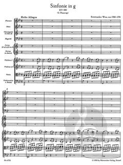 Sinfonie Nr. 40 g-Moll KV 550 von Wolfgang Amadeus Mozart (Download) 