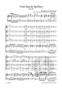 Veni Sancte Spiritus KV 47 (W.A. Mozart) 