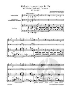 Sinfonia concertante KV 364(320d) (W.A. Mozart) 