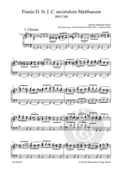 Matthäus-Passion BWV 244 (J.S. Bach) 