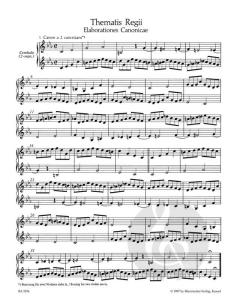 Musikalisches Opfer BWV 1079 Heft 3 von Johann Sebastian Bach (Download) 