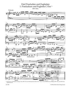 Präludien und Fughetten von Johann Sebastian Bach (Download) 