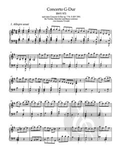 Klavierbearbeitungen fremder Werke I BWV 972-977 von Johann Sebastian Bach (Download) 