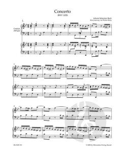Concerto g-Moll BWV 1058 von Johann Sebastian Bach (Download) 