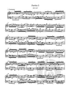 6 Partiten BWV 825-830 von Johann Sebastian Bach 