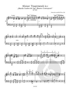 Leichte Klavierstücke und Tänze von Wolfgang Amadeus Mozart (Download) 