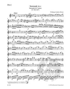 Nacht Musique KV 388 (384a) von Wolfgang Amadeus Mozart (Download) 