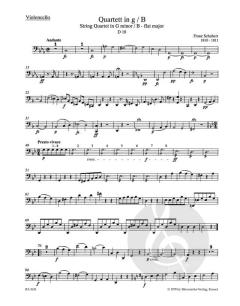 Streichquartette Band 2 von Franz Schubert im Alle Noten Shop kaufen