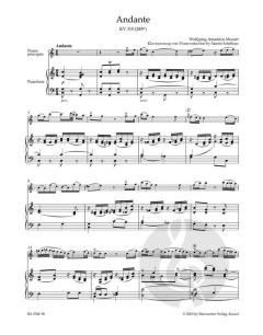 Andante in C KV 315 (285e) von Wolfgang Amadeus Mozart für Flöte und Orchester im Alle Noten Shop kaufen