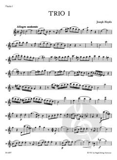 Die Londoner Trios Hob. IV/1-4 von Joseph Haydn (Download) 
