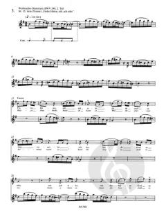 Flötensoli aus dem geistlichen und weltlichen Vokalwerk 2 von Johann Sebastian Bach (Download) 